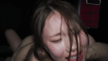 A cuki japán csajszi életében először vállalt be egy durva édeshármast két felajzott pasival Thumb